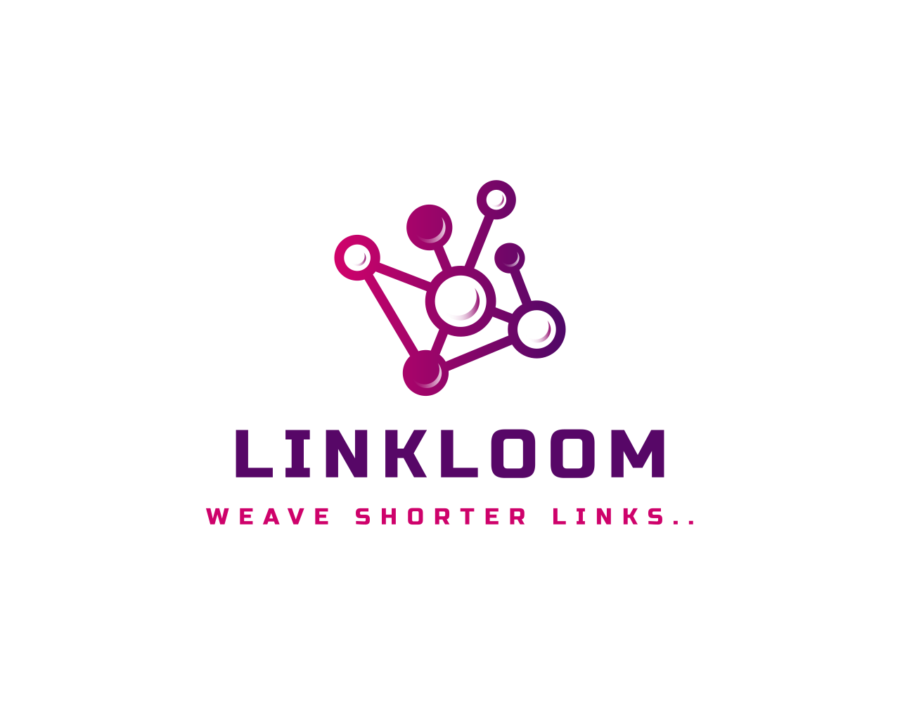 LinkLoom - A simple and fast website for shortening and managing URLs efficiently.